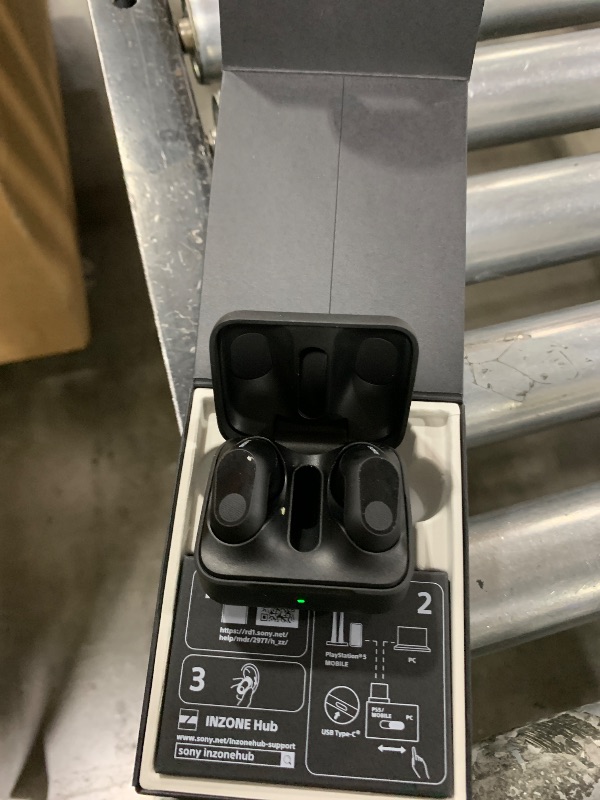 Photo 1 of Sony Inzone s Wireless Gaming Earbuds, Perfect for PlayStation® 5, for PC/PS5/Switch/Mobile, 48Hr Battery with Case, Noise Canceling, 360 Spatial Sound, 2.4GHz USB-C Dongle, WF-G700N Black