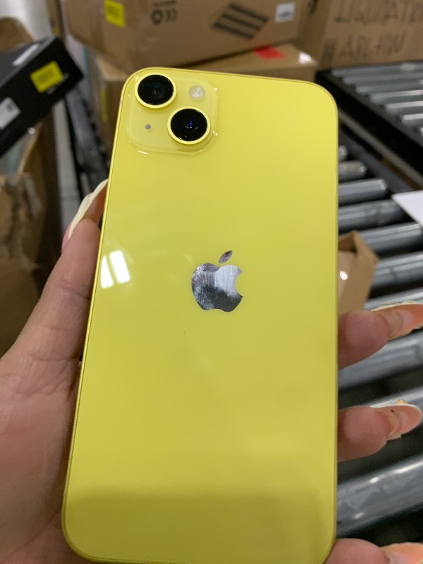 Photo 1 of LOCKED** Apple iPhone 14 Plus, 128GB, Yellow