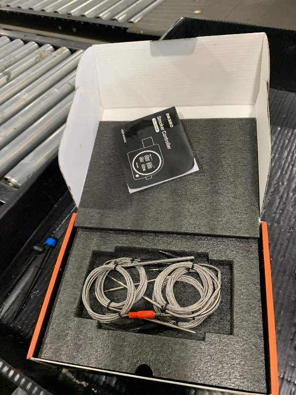 Photo 1 of 5G Wi-Fi & Bluetooth BBQ Temperature Controller, INKBIRD Automatic Smoker Fan with LCD Screen for Ceramic Grill | Mobile Notification Timer Alarm Calibration for BGE, Kamado, Akorn, Weber, 5 Probes