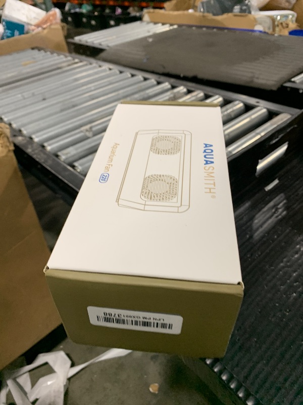 Photo 1 of AQUASMITH Aquarium Chiller Fan,Fish Tank Cooler with Temperature Control,Minimum Setting 59?,Auto Start/Stop,Refrigeration Effect 3-7?,3-Speed Modes,for Axolotl Seawater Freshwater Coral Grass Tank