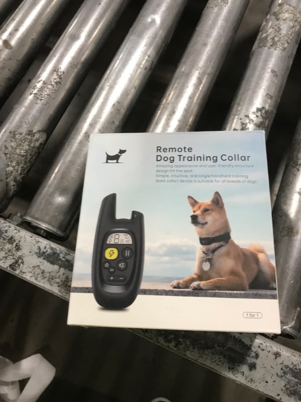 Photo 1 of Dog Shock Collar with Remote Control- Training Collar for Small Medium Large Dogs, Electric Collar for Dogs Training Rechargeable, E Collar with Beep, Vibration & Shock-Lock Keypad
