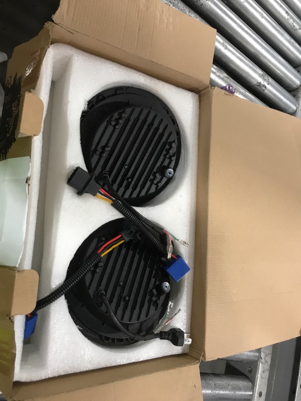 Photo 1 of UCYAR 7 Inch LED Headlights Round H6024 Compatible with Ford F100 F250 F350 Pickup 1953-1977, for Off-road, DOT Approved Headlight High Low Sealed Beam DRL Turn Signal Light, Plug n Play, Pack of 2