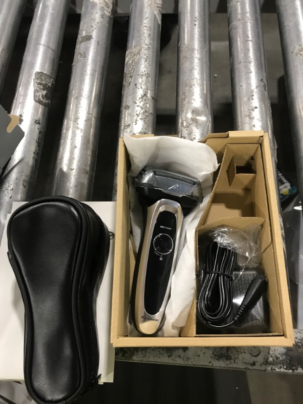 Photo 1 of Panasonic ARC5 Electric Razor for Men with Pop-Up Trimmer, Wet/Dry 5-Blade Electric Shaver with Intelligent Shave Sensor and Multi-Flex Pivoting Head – ES-LV65-S (Silver)