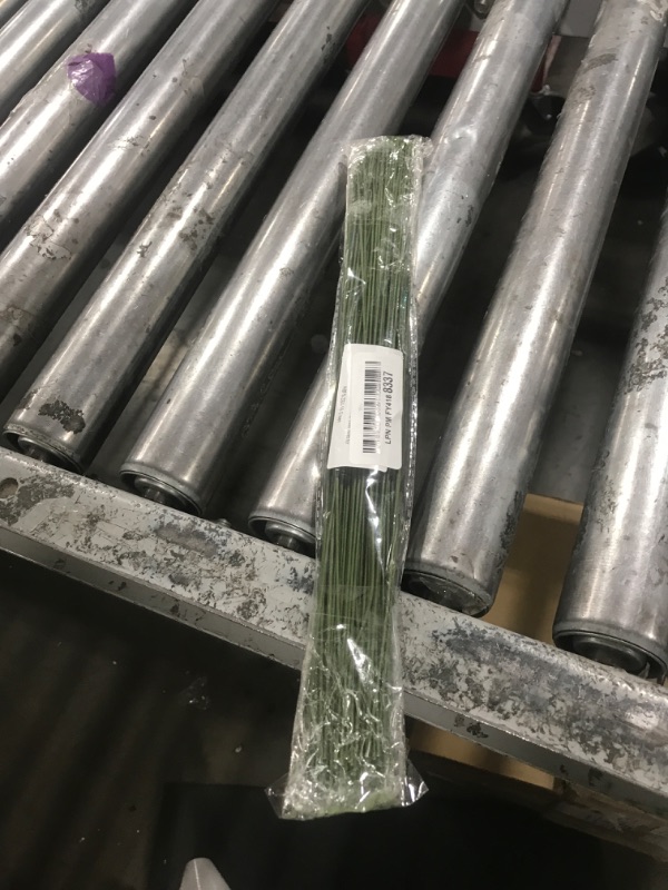 Photo 1 of 100 PCS 18 Gauge Green Floral Wire Stems for Artificial Flower Making,Flexible Paddle Wires for Crafts Festival Flowers,Garland and Floral Arrangements,Florist Wire,Flower Wires for Crafts