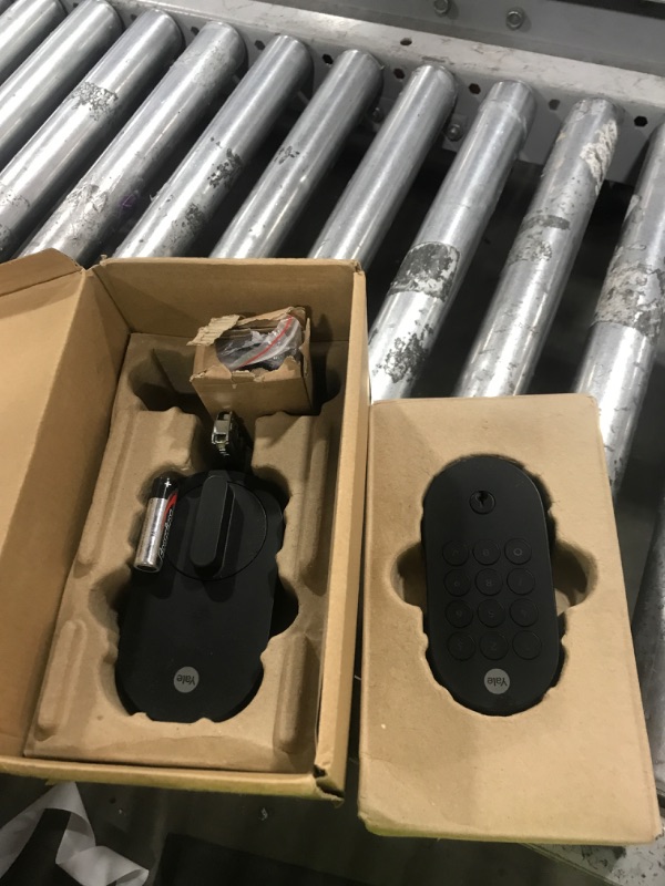 Photo 1 of Yale Matte Black Keyed Deadbolt Smart Lock with Google Matter, YRD510-MT1-BLK