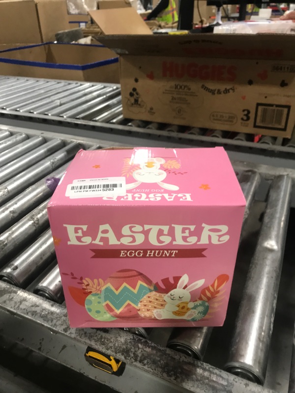 Photo 1 of 5FT Large Easter Inflatables Outdoor Decorations Dinosaur, Blow Up Dino Yard Decoration with Lights for Lawn, Pre-lit Giant Dinosaur for Outdoor Easter Party, Spring Garden