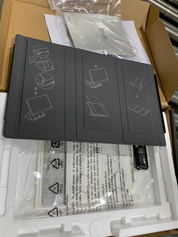 Photo 1 of ASUS ZenScreen MB14AC 14” Portable USB Type-C Monitor, 1080P Full HD, IPS, Eye Care, Anti-Glare Surface, External Screen for Laptop, Hybrid Signal Solution