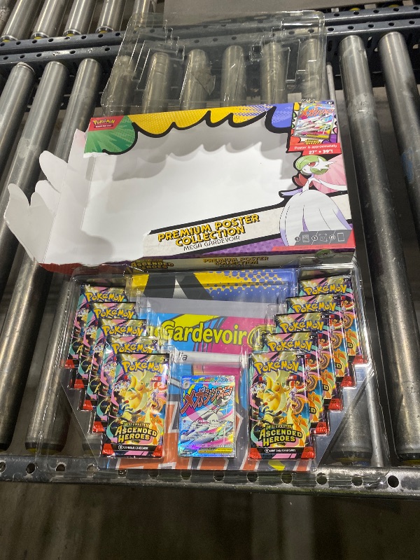 Photo 1 of Pokémon TCG: Mega Evolution—Ascended Heroes Premium Poster Collection (CARDS PRE OPENED)