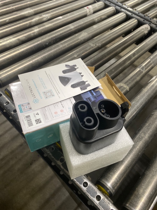 Photo 1 of Lectron NACS to CCS Electric Vehicle Adapter with Interlock - (500A/1,000V) - Compatible with Tesla Superchargers - CCS1 EV Fast Charging with Vortex Plus [Check Automaker for Compatibility] - UL 2252