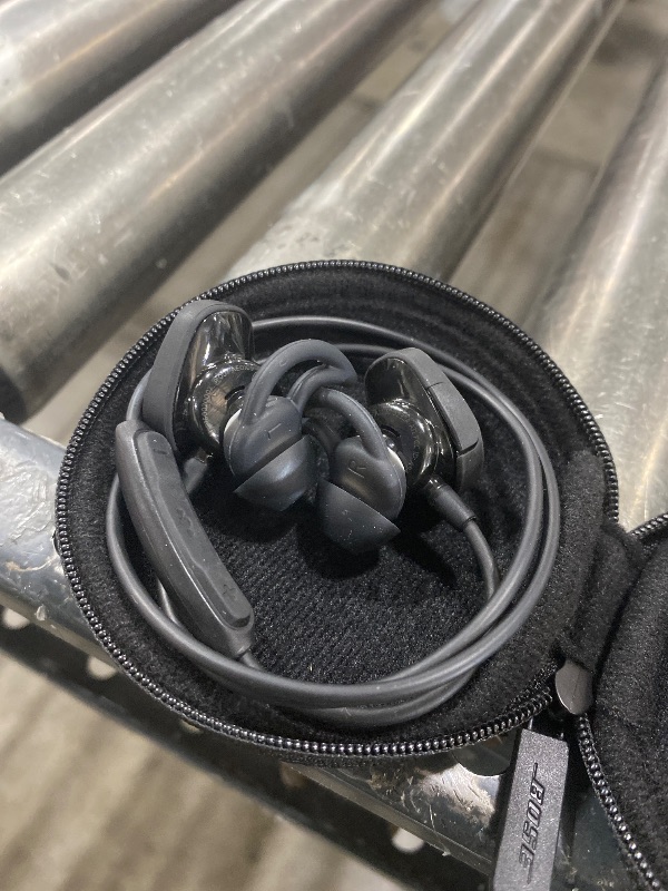 Photo 1 of Bose SoundSport, Wireless Earbuds, (Sweatproof Bluetooth Headphones for Running and Sports), Black