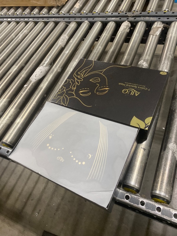 Photo 1 of AIUO Red Light Therapy for Face, LED Face Mask Light Therapy, Rechargeable Red Light Therapy Mask for Face with Comfortable Light-Blocking Eye Protection & Timing Function At Home, Black