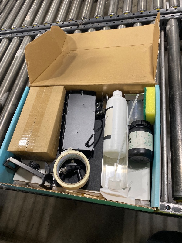 Photo 1 of Ecoofor Screen Printing Kit 63 pcs All-in-One Set with 50 W UV Exposure Lamp, 3 Size Wood Screen Printing Frames, 6 Colors Screen Printing Ink, 15 A4 Inkjet Transparency Films & Emulsion Stripper