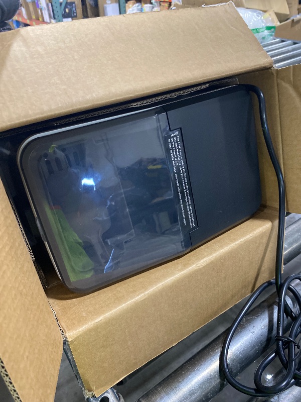 Photo 1 of Aeitto Ice Maker Countertop 26lbs/24H, Ice Machine 8 Ice Cubes Ready in 6 Mins, 2 Sizes of Bullet Ice Portable Ice Makers with Basket & Scoop, Auto Self-Cleaning for Home/Kitchen/Office Stainless