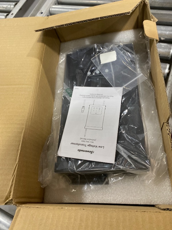 Photo 1 of DEWENWILS 300W Matter Landscape Lighting Transformer, 120V AC to 12V/14V AC, WiFi Low Voltage Transformer, 3 Independent Outputs, Compatible with Alexa, Google Assistant