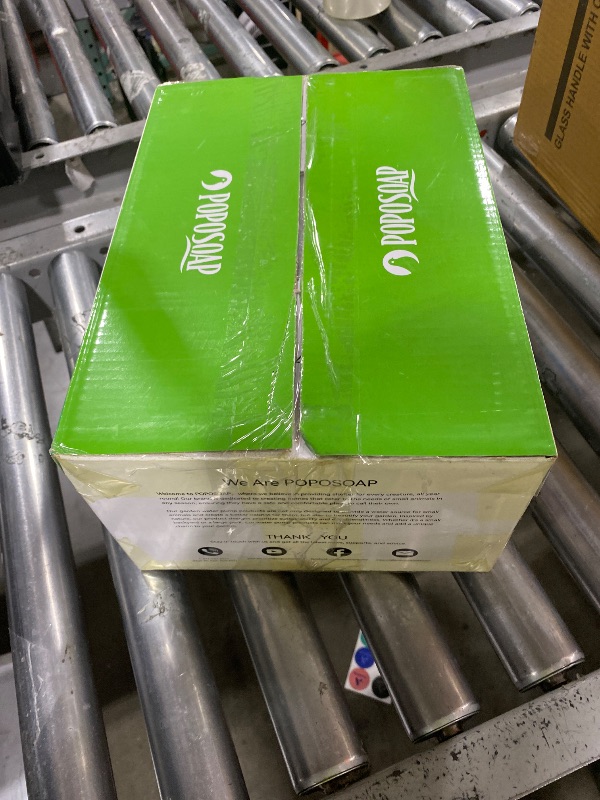 Photo 1 of POPOSOAP Pond Filter with Fountain Kits, 660GPH Pond Pump Filter Built-in RGB LED Lights with Remote Controller, Pond Filters for Outdoor Ponds Clean, Clear and Water Features P2326D