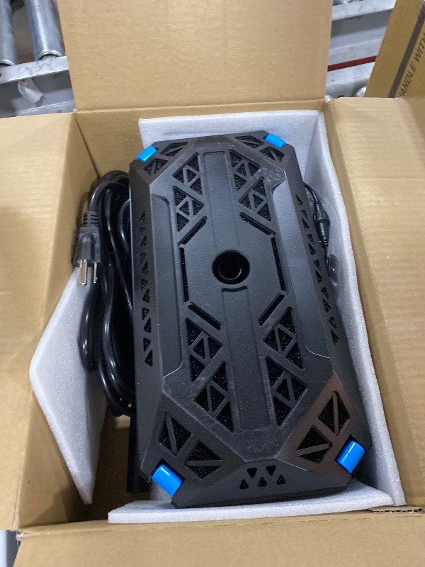 Photo 1 of POPOSOAP Pond Filter with Fountain Kits, 660GPH Pond Pump Filter Built-in RGB LED Lights with Remote Controller, Pond Filters for Outdoor Ponds Clean, Clear and Water Features P2326D