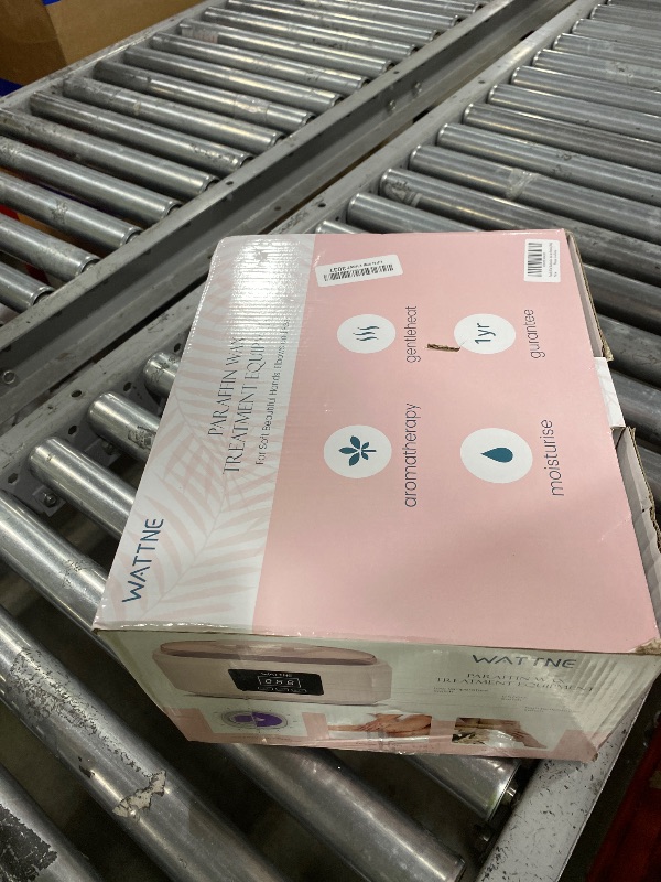 Photo 1 of Paraffin Wax Machine for Hand and Feet -Paraffin Wax Warmer Moisturizing Kit Auto-time and Keep Warm Paraffin Hand Wax Machine for Arthritis (Pink)