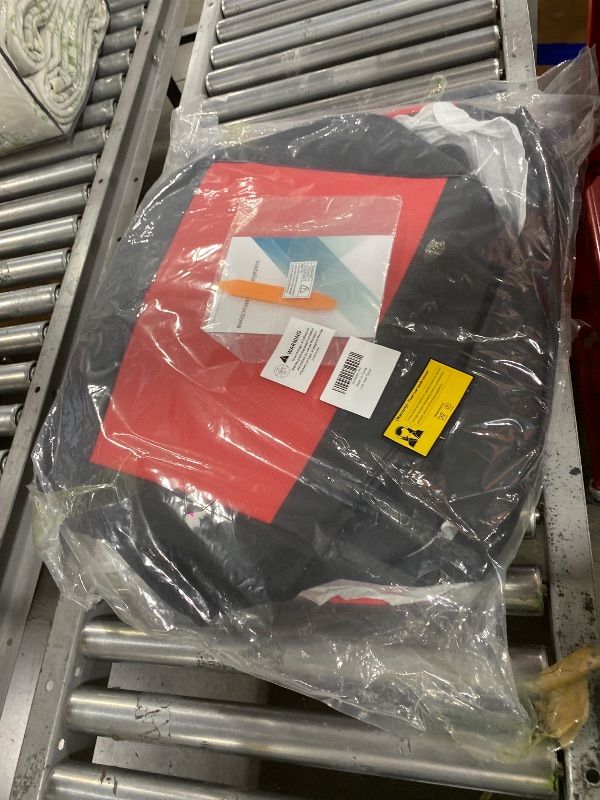 Photo 1 of AOMSAZTO Front Seat Covers for Ford F150 XL XLT: 2015-2026 SuperCrew & F250 F350 F450 2017-2026 Super Duty Crew Cab XL XLT Faux Leather Full Set Seat Cover (Black + Red, 2PCS Front)