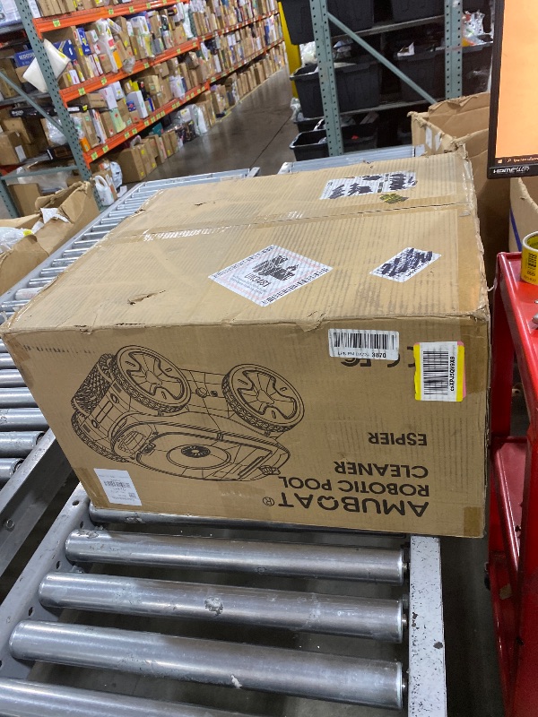 Photo 1 of Espier Robotic Pool Cleaner,Cordless Automatic Pool Vacuum up to 50 FT, Cleans Floor, Walls, and Waterline, Ideal for Above & Inground Pools up to 5,000 Sq.ft,180 Mins Runtime
