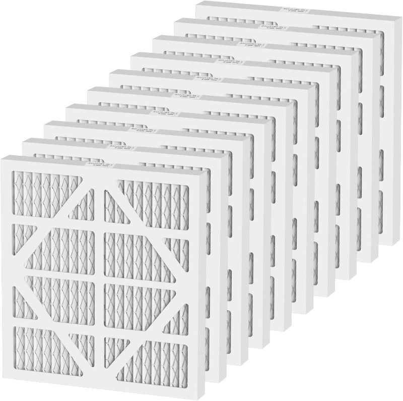 Photo 1 of 10 Pack HEPA 550 Air Filter Replacement Set Compatible with CleahShield HEPA 550 Air Scrubber and Abestorm HEPA 550 Air Scrubber MERV-13 Filter Size 13.7×14.8×0.8 in
