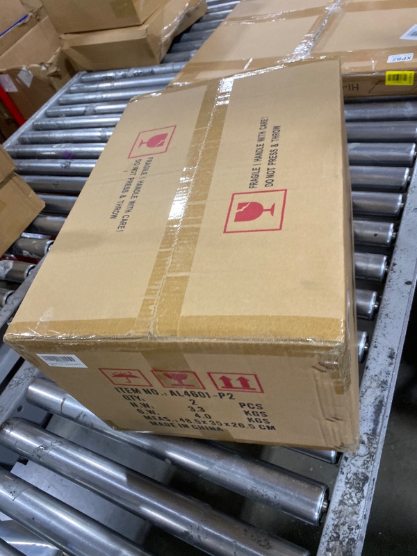 Photo 1 of ALICE HOUSE 2 Packed 10-inch Modern Kitchen Island Pendant Light, Crack Glass, Brushed Brass Finish, Farmhouse Hanging Light Fixtures for Bathoom, Entryway and Hallway AL4602-P2
