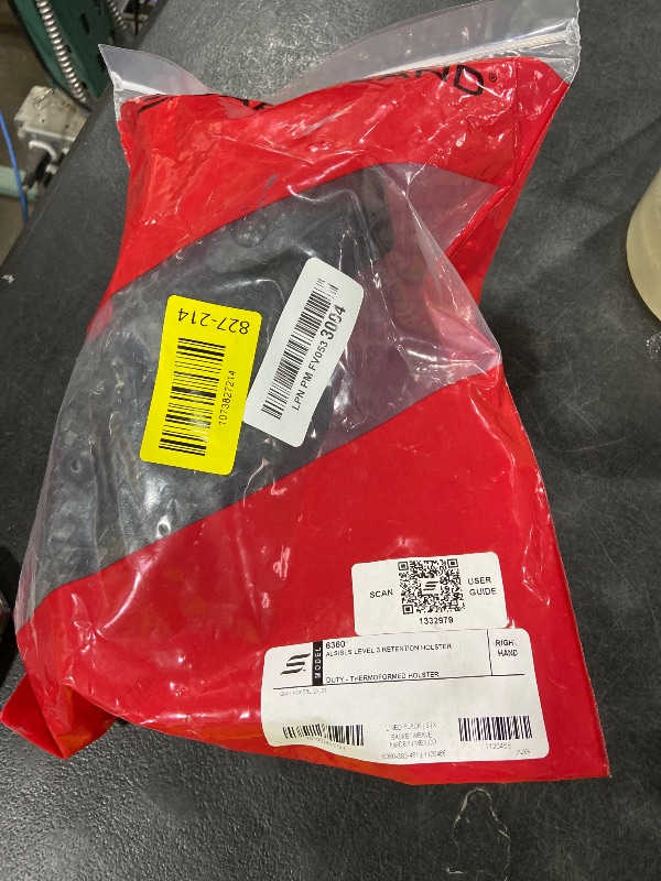 Photo 1 of Safariland 6360 ALS/SLS Mid-Ride, Level 3 Retention Duty Holster, Glock 20, 21, Mid-Ride, STX Basketweave Black, Right Hand