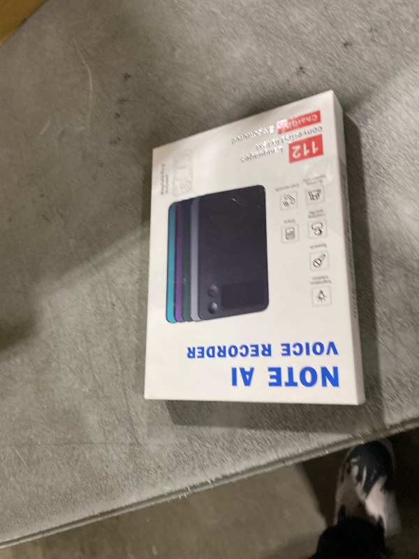Photo 1 of AI Voice Recorder, Transcribe & Summarize by ChatGPT, Digital Recorder Device with Playback for Lectures, Meetings, Calls, Support 107 Languages, 64GB Memory, APP Control