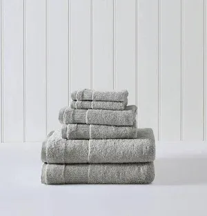 Photo 1 of  Bath Towel Set, Medium Gray, 8 PK