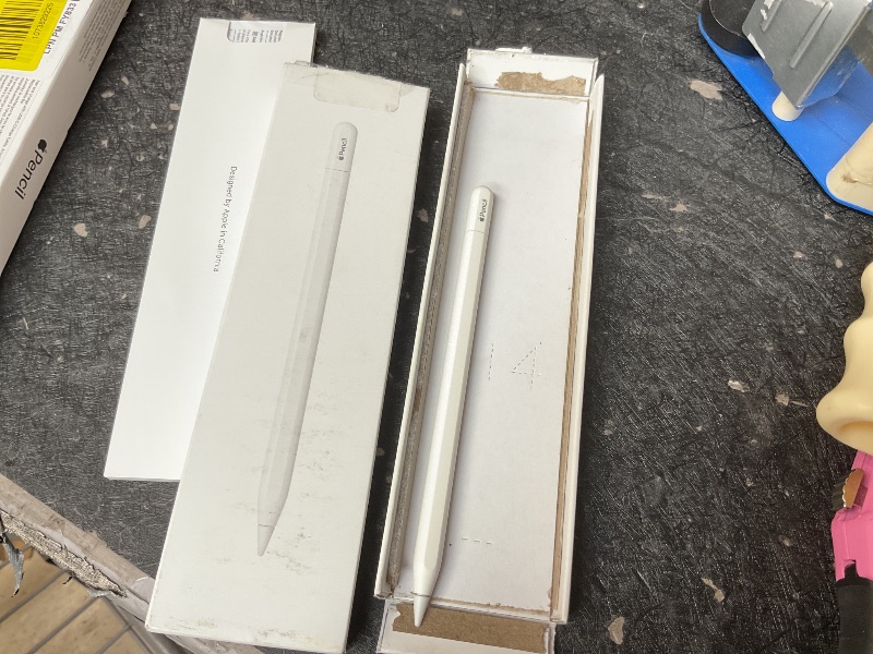 Photo 1 of Apple Pencil (USB-C): Device Compatibility Check Required - Pixel-Perfect Precision, Tilt Sensitivity, Perfect for Note-Taking, Drawing, and Signing Documents. Charges and Pairs with USB-C