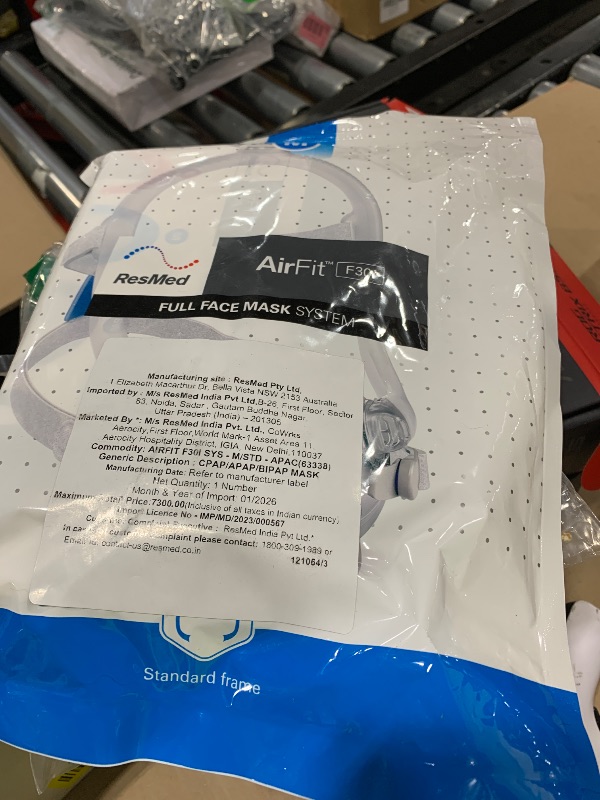 Photo 1 of Assembly kit for F30i Standard Frame System With Medium Cushion and Standard Strap Compatible with Air_Fit F30i System