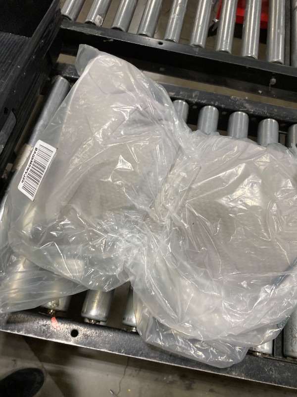 Photo 1 of Missleep Cervical Neck Pillow, Memory Foam Pillows for Neck and Shoulder Pain Relief, 2 Heights Ergonomic Pillow with Breathable Ice Silk Cover, Neck Support Pillow for Side Sleepers White