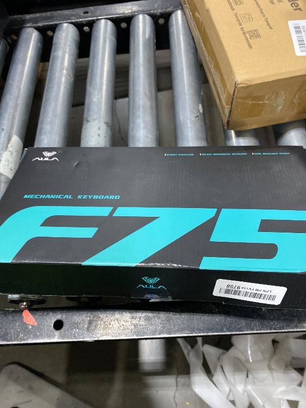 Photo 1 of AULA F75 75% Wireless Mechanical Keyboard, Hot Swappable Creamy Keyboard, Pre-lubed Linear Switches, 2.4GHz/Type-C/BT5.0, RGB Backlit Gaming Keyboards(White&Brown)