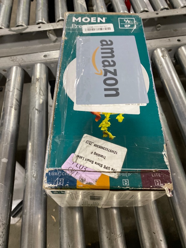 Photo 1 of Moen Prep Series PRO Continuous Feed Compact Garbage Disposal for Kitchen Sink with Power Cord, GXP50C