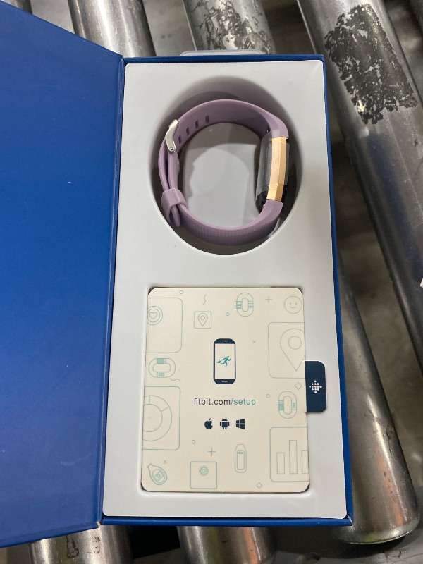 Photo 1 of Fitbit Charge 2 Heart Rate + Fitness Wristband, Special Edition, Lavender Rose Gold, Small (US Version)