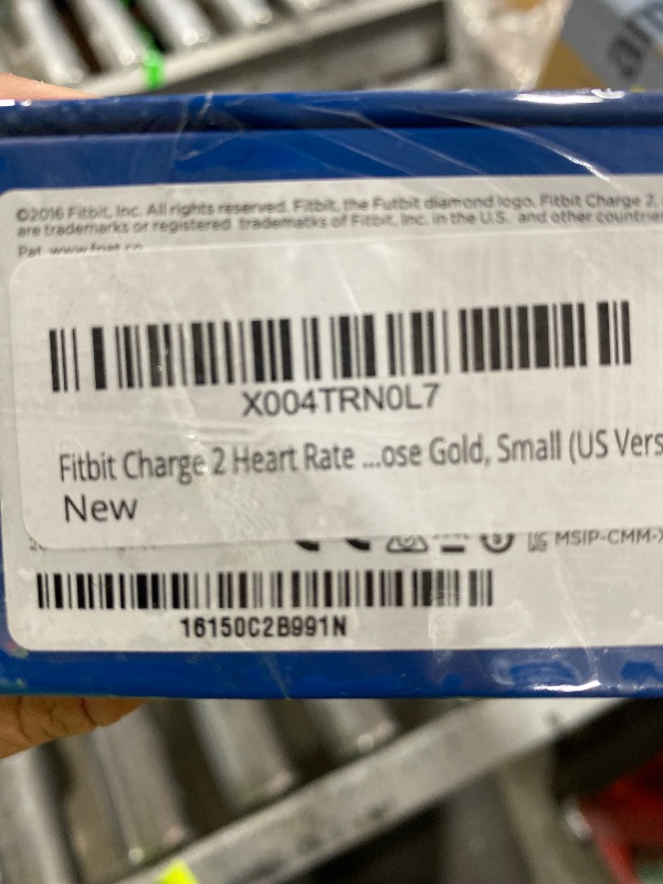 Photo 1 of Fitbit Charge 2 Heart Rate + Fitness Wristband, Special Edition, Lavender Rose Gold, Small (US Version)