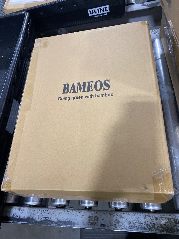 Photo 1 of BAMEOS 3.9inch Tall Bamboo Drawer Organizer, Expandable Utensil Holder with 8 Compartments, Adjustable Kitchen Drawer Divider for Flatware, Silverware and Gadgets, Deep Storage for Home and Office