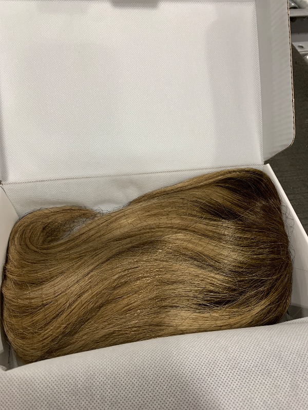 Photo 1 of ELLORS 12 Inch Ombre Ash Blonde Human Hair Wig, Bob Wig Human Hair, Human Hair Wig With Bangs, Real Hair Wigs For Women, real human hair wigs