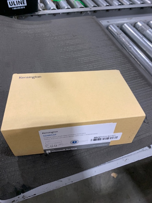 Photo 1 of Kensington SD4855P USB-C Dual Display Docking Station (DFS),100W PD - DP++/HDMI (K33575NA)