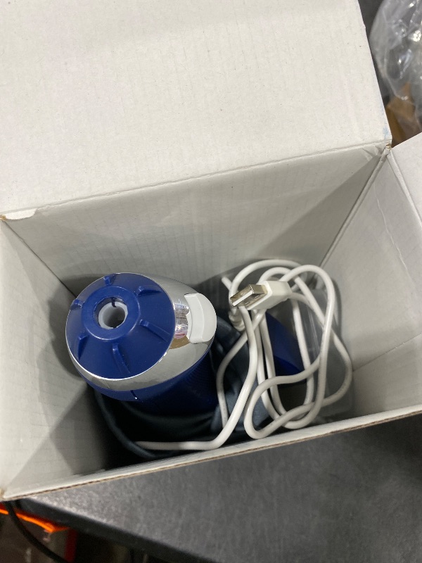 Photo 1 of Waterpik Cordless Advanced 2.0 Water Flosser For Teeth, Gums, Braces, Dental Care With Travel Bag and 4 Tips, ADA Accepted, Rechargeable, Portable, and Waterproof, Blue WP-583, Packaging May Vary