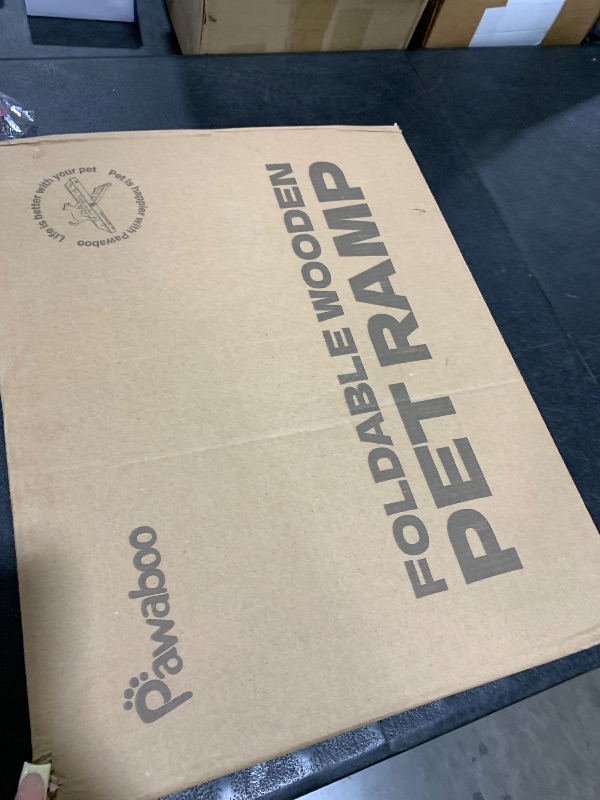 Photo 1 of 2026 Upgraded Dog Ramp for Couch, Foldable Small Dog Ramp for Sofa, 4 Adjustable Height from 13'' to 21", Portable Stable Pet Step with Non-Slip Pad, Pet Ramps Use for Couch Stairs, Walnut