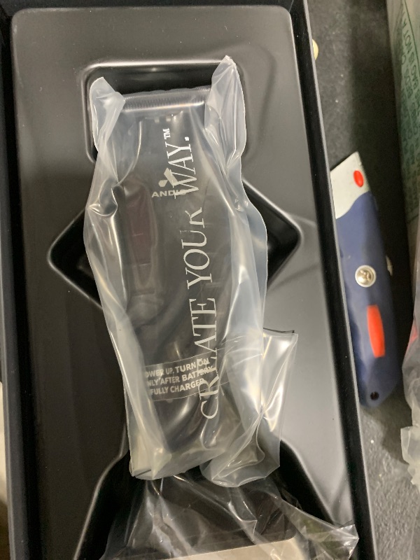Photo 1 of Andis GTX-EXO Black Label Special Edition, Professional Lithium-ion Electric Beard & Hair Trimmer, M-Force Technology, Cordless, Included Charging Stand, Black