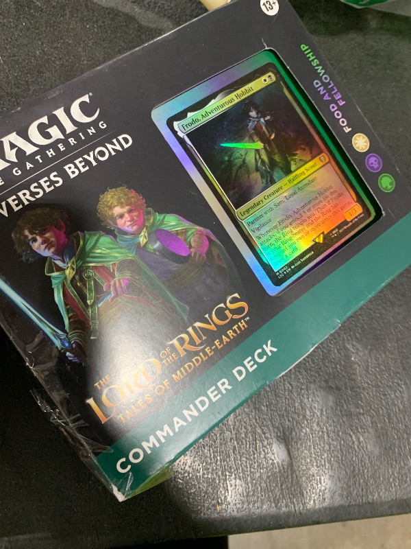 View 2 of **********MISSING PARTS*******
Magic The Gathering The Lord of The Rings: Tales of Middle-Earth Commander Deck 2 + Collector Booster Sample Pack