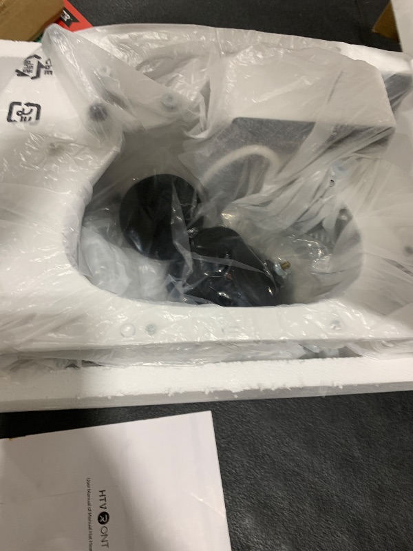 Photo 1 of HTVRONT Hat Press Machine - Hat Press Heat Machine for Caps with 2 Platens & Caps Stretcher, White Hat Heat Press Machine for Caps with Memory Mode and Non-Slip Base for Heat Transfer Vinyl