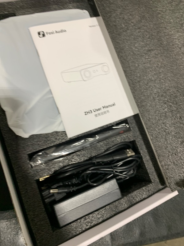 Photo 1 of Fosi Audio ZH3 DAC Headphone Amp, Fully Balanced Preamp with AKM4493SEQ XMOS XU316 PCM 768kHz for Amplifiers, USB/Optical/COAX/RCA/12V Trigger Input, XLR/RCA/4.4mm/6.35mm Output with Remote