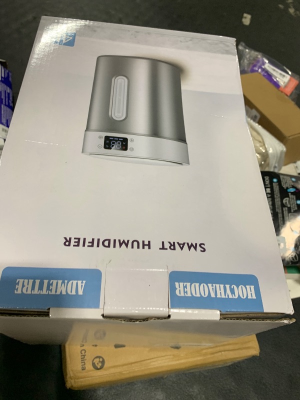 Photo 1 of Humidifiers for Bedroom Large Room Baby, 4L Ultrasonic Cool Mist Humidifier, 304 Stainless Steel humidifiers, Auto Humidity Control, Humidity Display, Night Light, Quiet,Timer,Aromatherapy