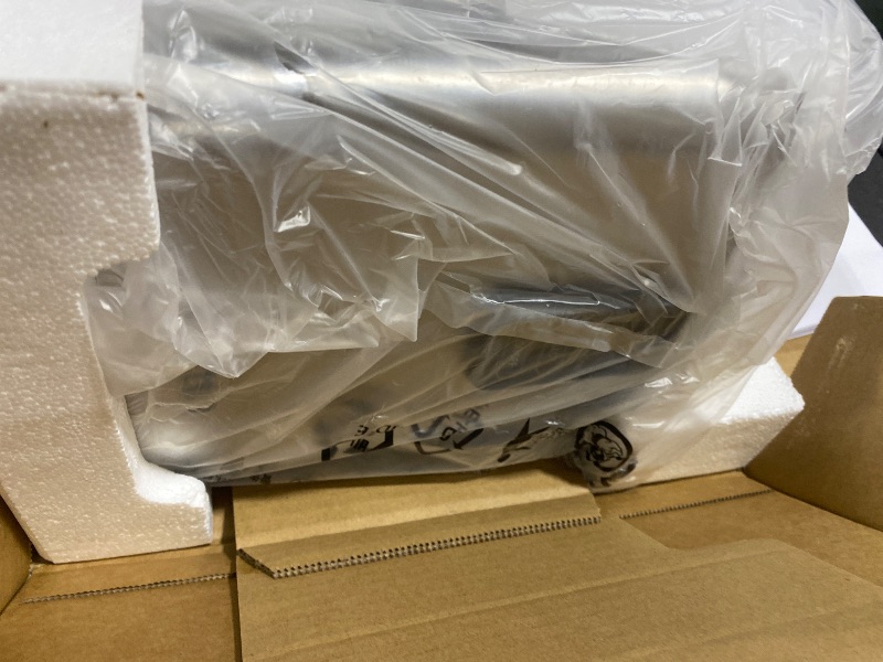 Photo 1 of Aeitto Ice Maker Countertop 26lbs/24H, Ice Machine 8 Ice Cubes Ready in 6 Mins, 2 Sizes of Bullet Ice Portable Ice Makers with Basket & Scoop, Auto Self-Cleaning for Home/Kitchen/Office Stainless