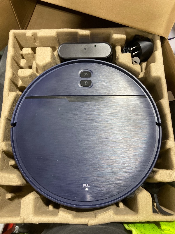 Photo 1 of Robot Vacuum and Mop Combo, 2 in 1 Robotic Vacuums Cleaner with WiFi/App, Robot Vacuum with Water Tank, Strong Suction, Schedule, Self-Charging, Quiet, for Hard Floor, Pet Hair, Low Pile Carpet