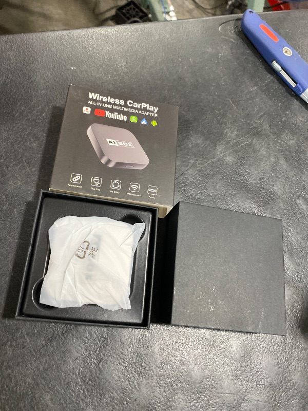 Photo 1 of Wireless CarPlay Adapter 2026 Upgraded –AI Box Carplay Suitable for Apple iPhone & Android, with Compact Size, Plug-and-Play Convenience, and Fast, Stable Connection for CarPlay & Android Applications