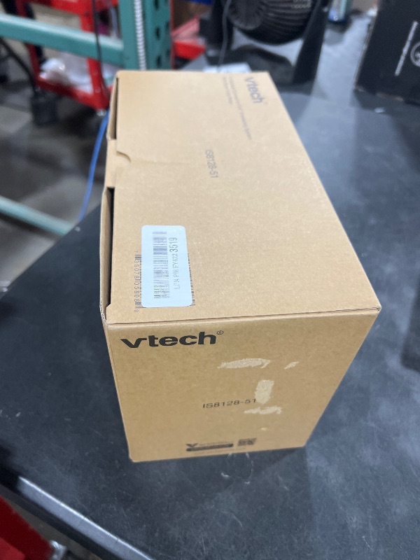 Photo 1 of VTech IS8128-51 Super Long Range 5-Handset DECT 6.0 Cordless Phone for Home with Answering Machine, 2300 ft Range, Call Blocking, Bluetooth Connect to Cell, Intercom