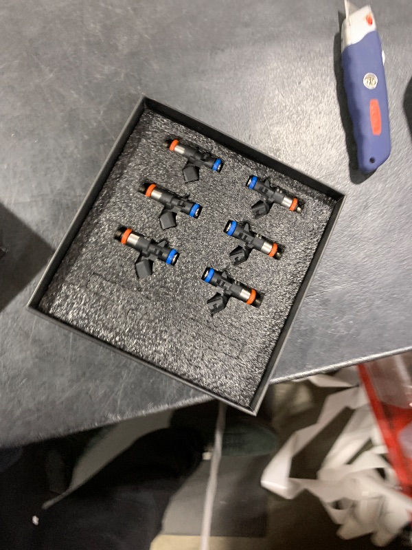 Photo 1 of Assembroverse 0280158191 6Pcs Fuel Injector Compatible with 150 Edge Explorer Flex Mustang Police Interceptor Sedan Utility Taurus Transit Transit MKS MKT MKX MKZ Continental 3.5L 3.7L V6 2011-2017